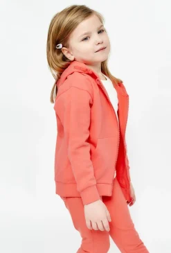 Rozpinana bluza dresowa z kapturem