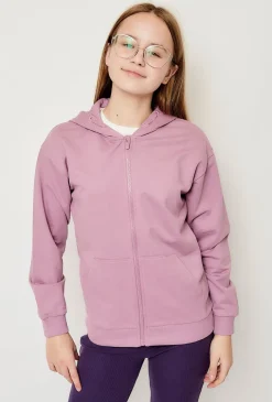 Rozpinana bluza z kapturem
