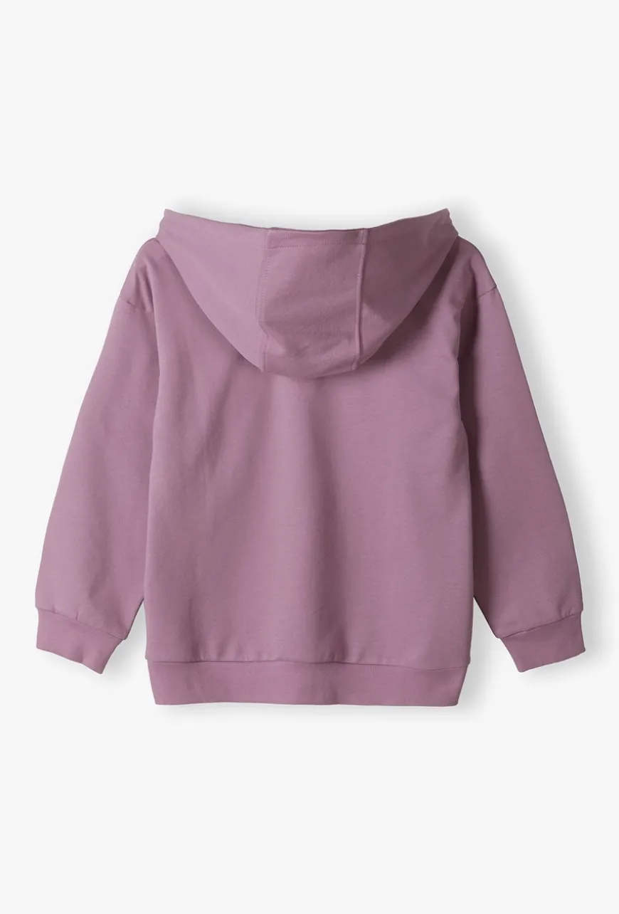 Rozpinana bluza z kapturem