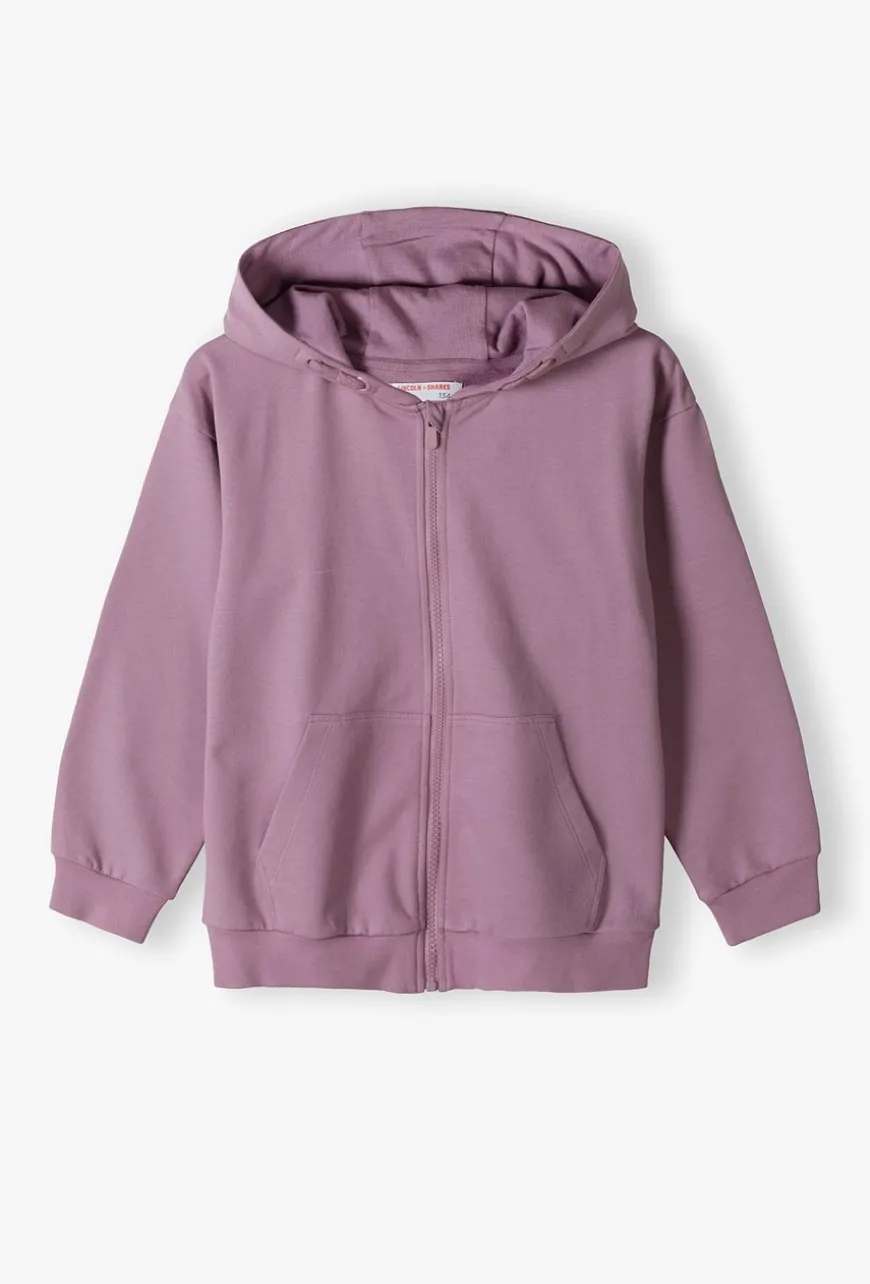 Rozpinana bluza z kapturem