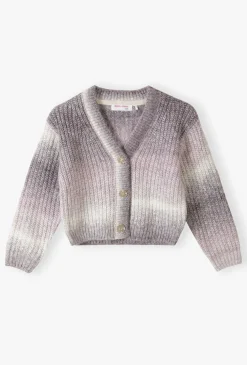 Rozpinany sweter dziewczęcy