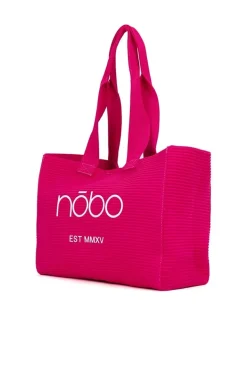 Shopper damski z logo NOBO