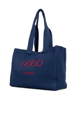 Shopper damski z logo NOBO