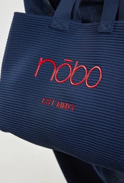 Shopper damski z logo NOBO
