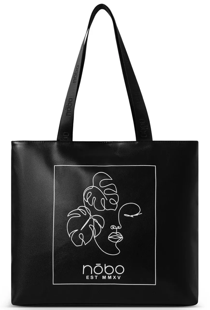 Shopperka z metalicznym wykończeniem Nobo