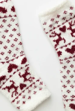 Skarpety dziecięce świąteczne chenille