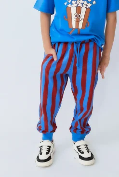 Spodnie chłopięce dresowe w paski - Limited Edition