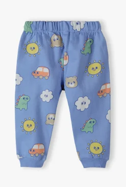 Spodnie dresowe niemowlęce typu baggy