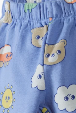 Spodnie dresowe niemowlęce typu baggy