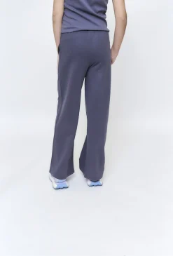 Spodnie dresowe wide leg dla dziewczynki