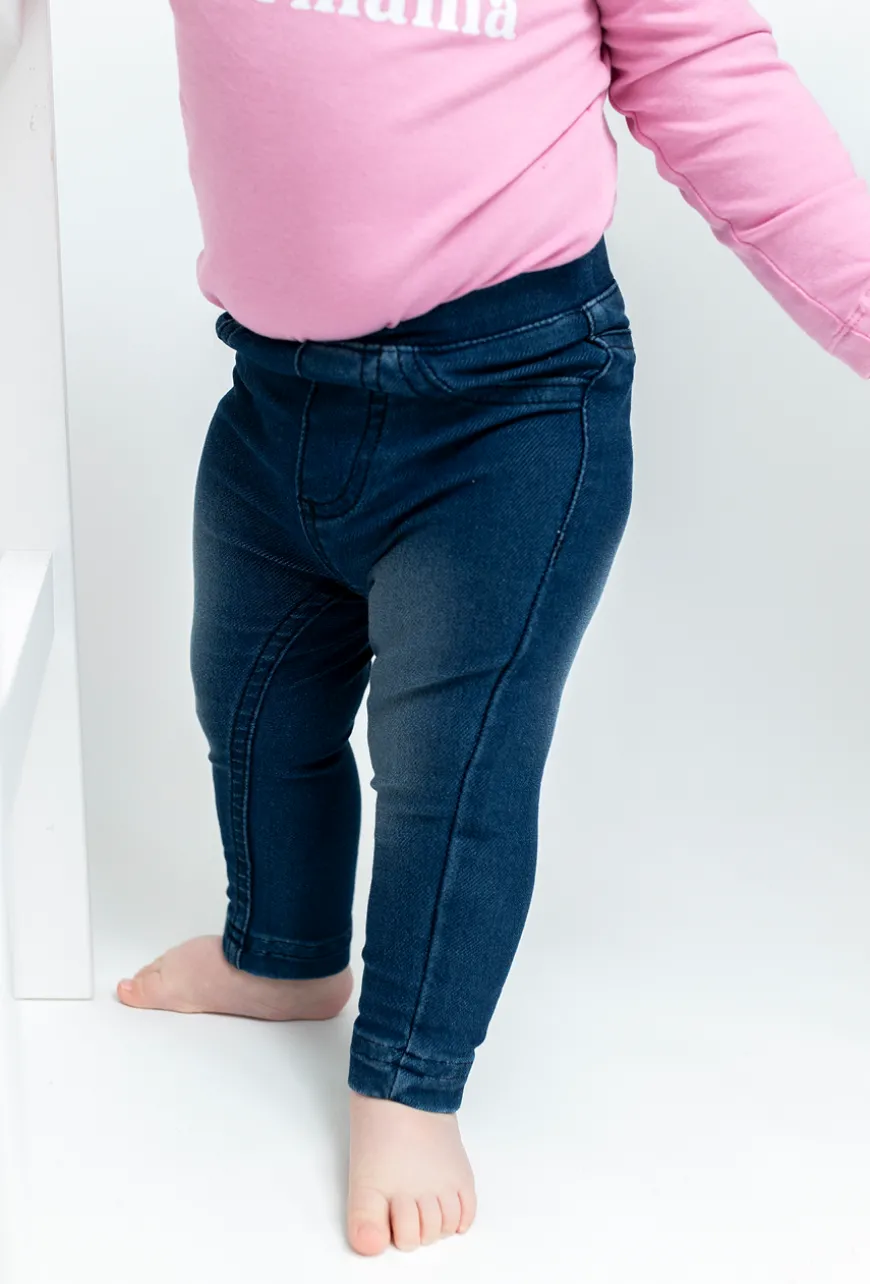 Spodnie jeansowe niemowlęce