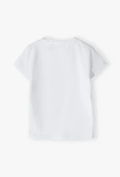 Sportowy T-shirt dziewczęcy