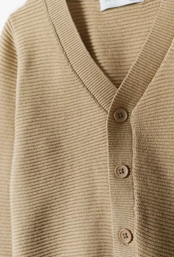 Sweter chłopięcy z dekoltem w serek