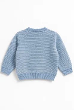 Sweter niemowlęcy klasyczny przez głowę