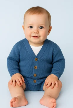 Sweter rozpinany dla niemowlaka
