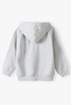 Szara bluza dresowa - basic - 5.10.15.