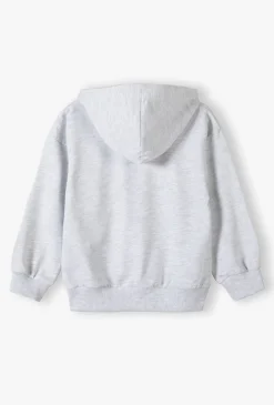 Szara bluza dresowa z kapturem New York - 5.10.15.