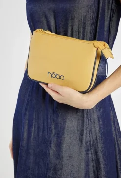 Torba crossbody z wzorzystym paskiem