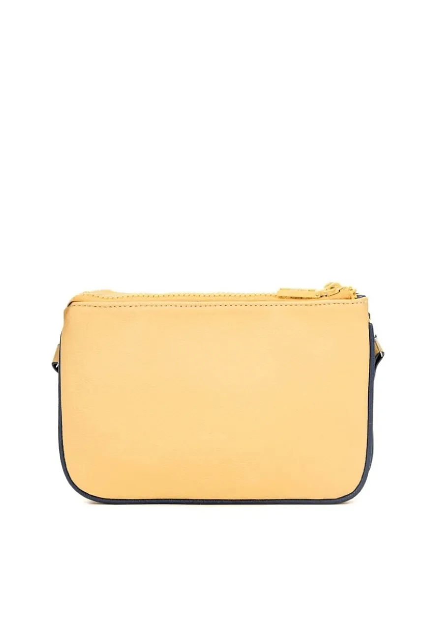 Torba crossbody z wzorzystym paskiem