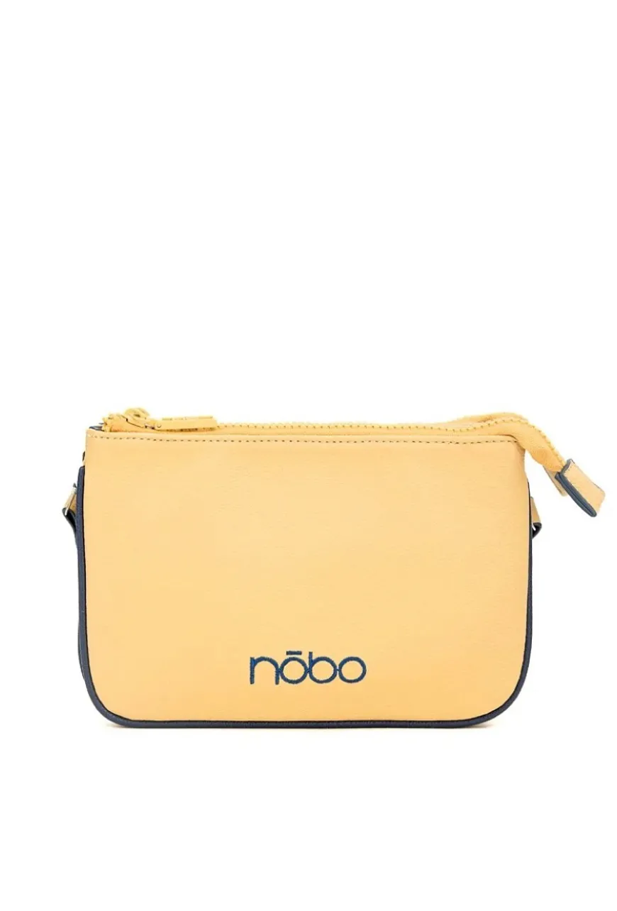 Torba crossbody z wzorzystym paskiem