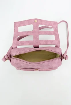 Torebka crossbody z efektowną klapą