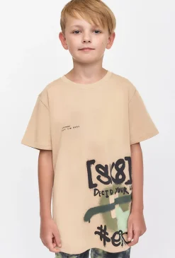 T-shirt chłopięcy - oversize