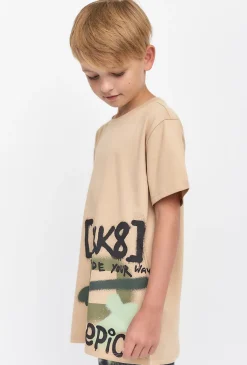 T-shirt chłopięcy - oversize