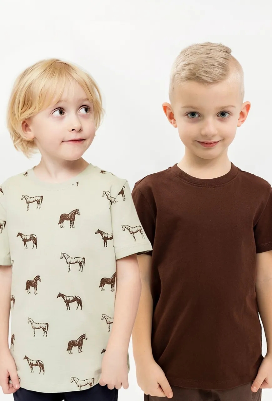 T-shirt chłopięcy 2-pak