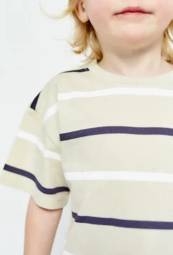 T-shirt chłopięcy w poziome paski