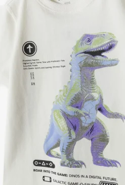 T-shirt chłopięcy z dinozaurem - 5.10.15.