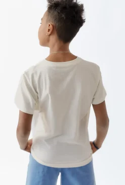 T-shirt chłopięcy z dynamicznym nadrukiem
