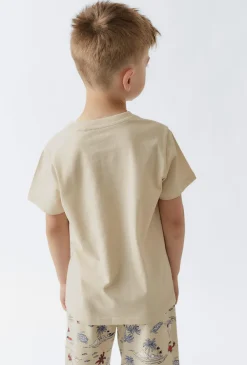 T-shirt chłopięcy z homarem