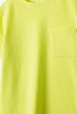 T-shirt chłopięcy z kieszonką