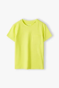 T-shirt chłopięcy z kieszonką