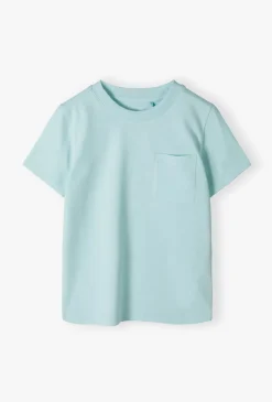 T-shirt chłopięcy z kieszonką