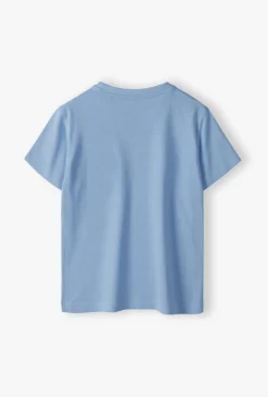 T-shirt chłopięcy z kieszonką – koszulka z krótkim rękawem