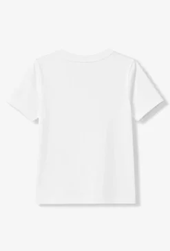 T-shirt chłopięcy z motywem piłkarskim