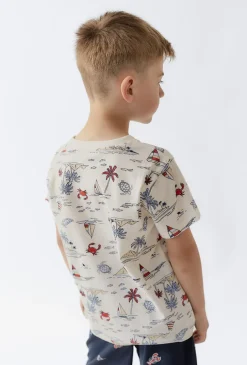 T-shirt chłopięcy z nadrukiem