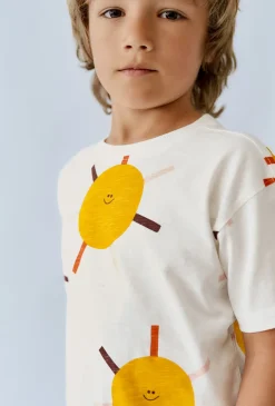 T-shirt chłopięcy z nadrukiem