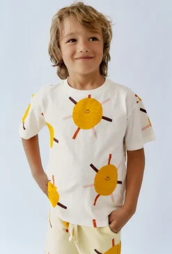 T-shirt chłopięcy z nadrukiem