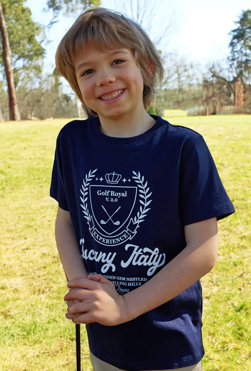 Tshirt chłopięcy z nadrukiem