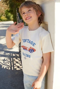 T-shirt chłopięcy z nadrukiem
