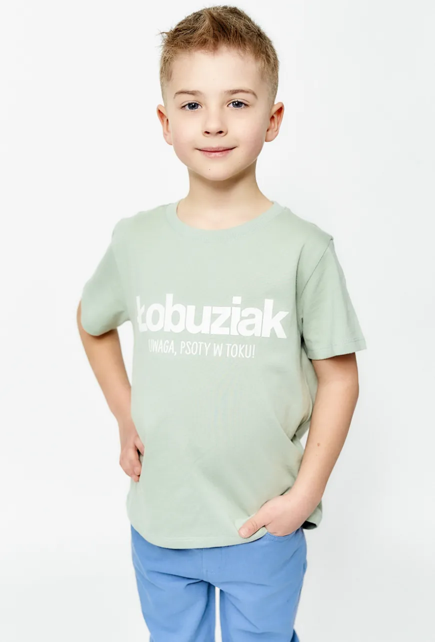 T-shirt chłopięcy z nadrukiem