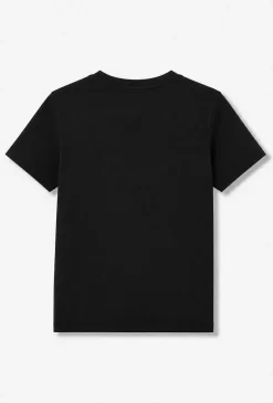 T-shirt chłopięcy z nadrukiem palmy