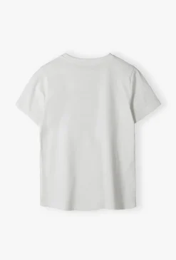 T-shirt chłopięcy z nadrukiem retro – OFFLINE