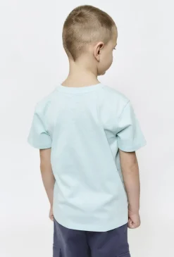 T-shirt chłopięcy z nadrukiem samochodu
