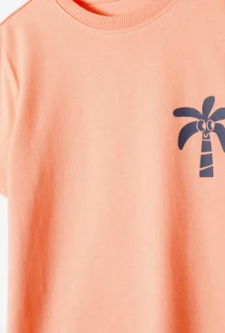 T-shirt chłopięcy z palmą
