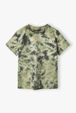 T-shirt dla chłopca - zielony kamuflage - 5.10.15.