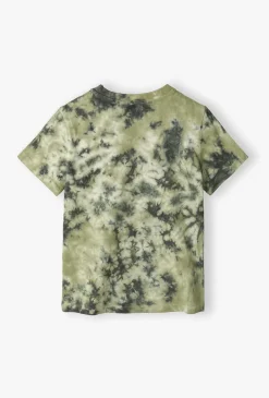 T-shirt dla chłopca - zielony kamuflage - 5.10.15.