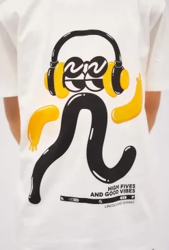 T-shirt dla chłopca z miękkim nadrukiem